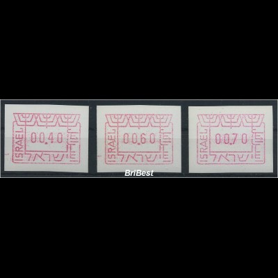 ISRAEL 1988 ATM Nr 1 S1 postfrisch (80859)