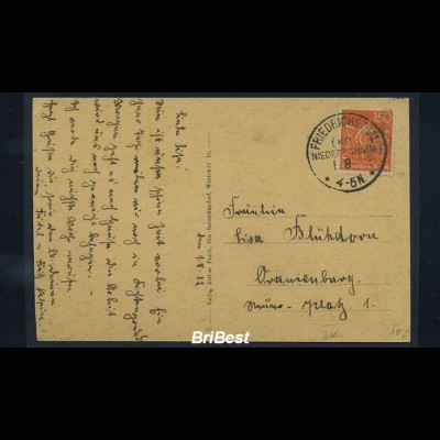 DR 1922 Interessante Postkarte (85704)
