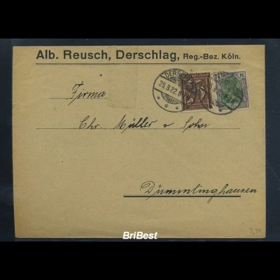 DR 1922 Interessanter Brief (85800)