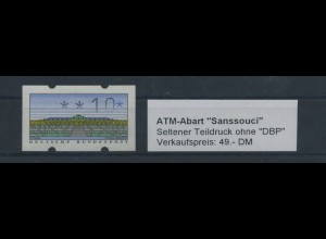 BUND 1993 ATM Nr 2 Abart postfrisch ANSEHEN (91426)