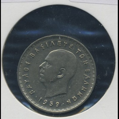 GRIECHENLAND - 10Dr. 1959, Silber (92530)