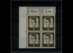 BUND 1961 Nr 347 DZ F postfrisch ME 250.- (93458)