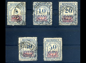 MV. RUMAENIEN 1918, Nr. P1-5 (96803)