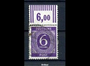 KONTROLLRAT 1947 Nr 916 OR W gestempelt (97494)