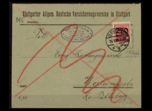 DEUTSCHES REICH 1923 Brief gestempelt (620066)