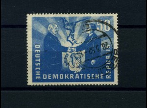 DDR 1951 PLATTENFEHLER Nr 285 f4 gestempelt (100983)
