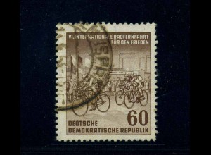 DDR 1953 PLATTENFEHLER Nr 357 f4a gestempelt (101040)