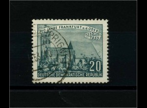 DDR 1953 PLATTENFEHLER Nr 359 f29 gestempelt (101120)