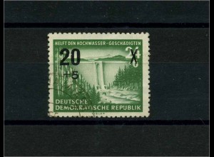 DDR 1955 PLATTENFEHLER Nr 449 f15 gestempelt (101180)