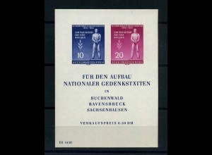 DDR 1955 Block 11a postfrisch (101198)