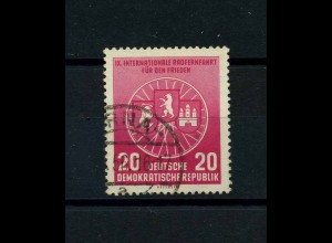 DDR 1956 PLATTENFEHLER Nr 522 I gestempelt (101269)