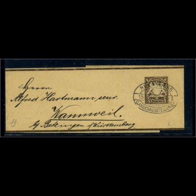 BAYERN 1896 Brief/Karte (102581)