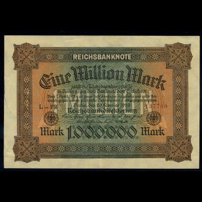 1Mio. Mark 1923 Reichsbanknote siehe Beschreibung (103753)
