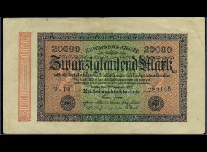 20Tsd. Mark 1923 Reichsbanknote siehe Beschreibung (103756)