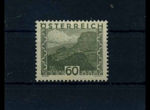OESTERREICH 1929 509 Haftstelle/Falz (104885)