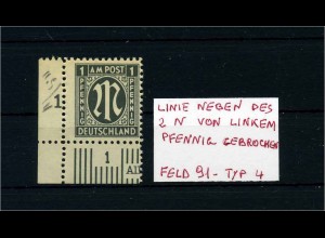 BIZONE 1945 Nr 16 postfrisch (105392)