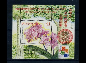 PHILIPPINEN 2001 Block postfrisch (106192)