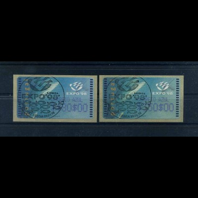 PORTUGAL ATM 1998 Nr 18.2 S2 gestempelt (106295)