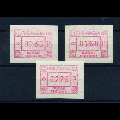FINNLAND ATM 1986 Nr 2 S1 postfrisch (106318)