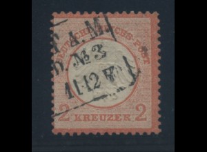 DEUTSCHES REICH 1872 Nr 8 gestempelt (106858)