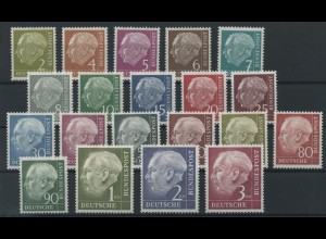 BUND 1954 Nr 179-196 postfrisch (106882)
