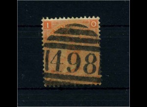GROSSBRITANNIEN 1865 Nr 24 gestempelt (107187)