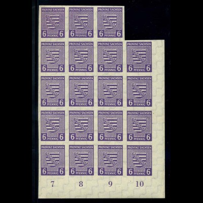 SBZ 1945 Nr 69X postfrisch (109144)