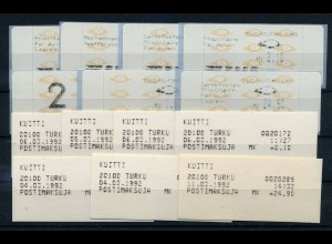 FINNLAND ATM 1992 Nr 12.2 postfrisch (109323)