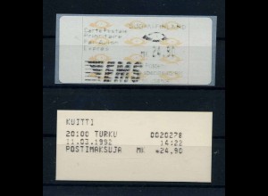 FINNLAND ATM 1992 Nr 12.2 Z4 postfrisch (109329)