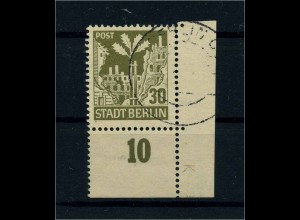 SBZ 1945 Nr 7Awbz DZ gestempelt (110457)