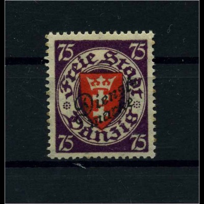 DANZIG 1920 Nr D51 postfrisch (110550)