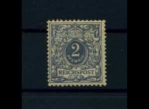 DEUTSCHES REICH 1900 Nr 52I Haftstelle/Falz (110592)