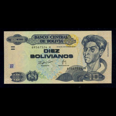BOLIVIEN Banknote 1986 bankfrisch/unzirkuliert (111143)