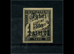 THAITI 1893 Nr D19 Haftstelle/Falz (111971)