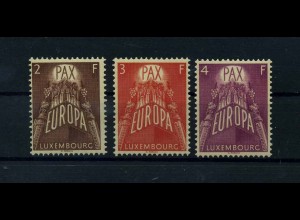 LUXEMBURG 1957 Nr 572-574 postfrisch (112334)