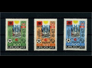 URUGUAY 1974 Nr 1313-1315 postfrisch (112620)