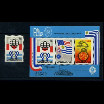 URUGUAY 1975 Nr 1369 postfrisch (112625)