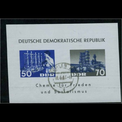 DDR 1963 Block 18 gestempelt (112685)