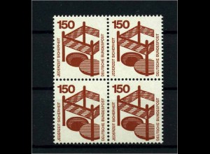 BUND 1971 Nr 703 Viererblock postfrisch (113030)