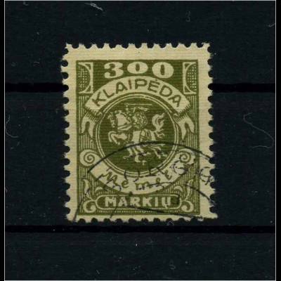 MEMEL 1923 Nr 147 gestempelt (113182)