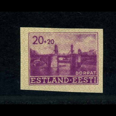 ESTLAND 1941 Nr 5U postfrisch (113779)