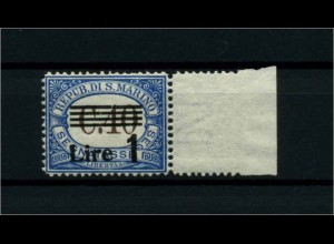 SAN MARINO 1936 Nr P59 postfrisch (114404)
