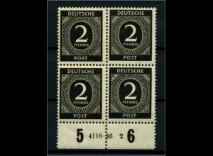 KONTROLLRAT 1946 Nr 912 postfrisch (114557)