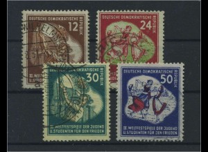 DDR 1951 Nr 289-292 gestempelt (116096)