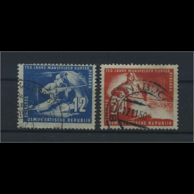 DDR 1950 Nr 273-274 gestempelt (116117)