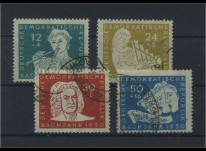 DDR 1950 Nr 256-259 gestempelt (116129)