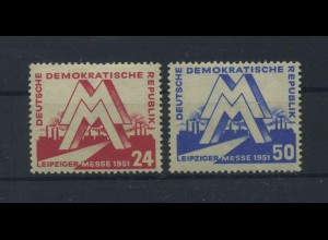 DDR 1951 Nr 282-283 postfrisch (116143)