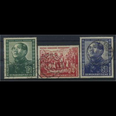DDR 1951 Nr 286-288 gestempelt (116155)