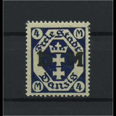 DANZIG 1921 Nr D14 postfrisch (116478)