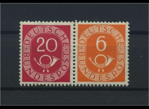 BUND 1956 ZD W3 postfrisch (116637)